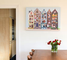 Interior con Old Houses de Tante Beun